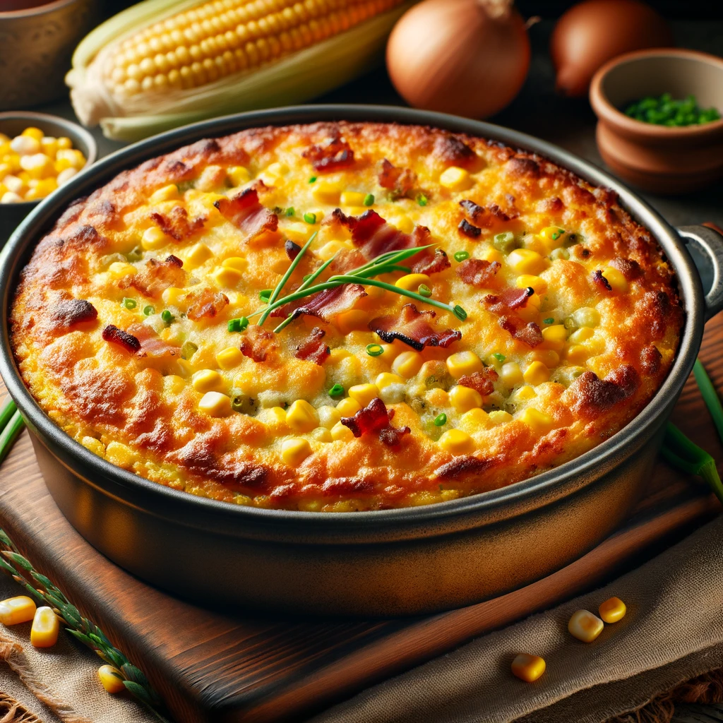 Awesome Thanksgiving Corn Pudding