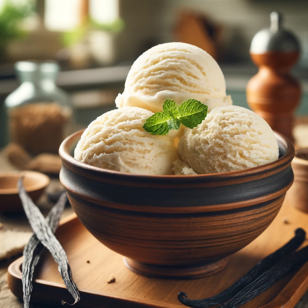Homemade Vanilla Ice Cream
