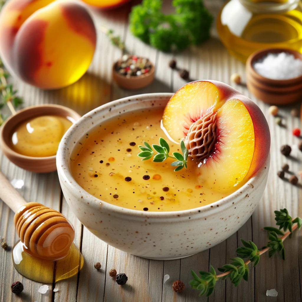 Peach Vinaigrette Dressing