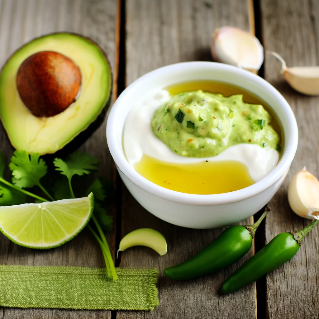 Creamy Avocado Lime Dressing