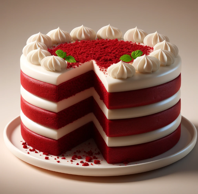 Southern Red Velvet Cake