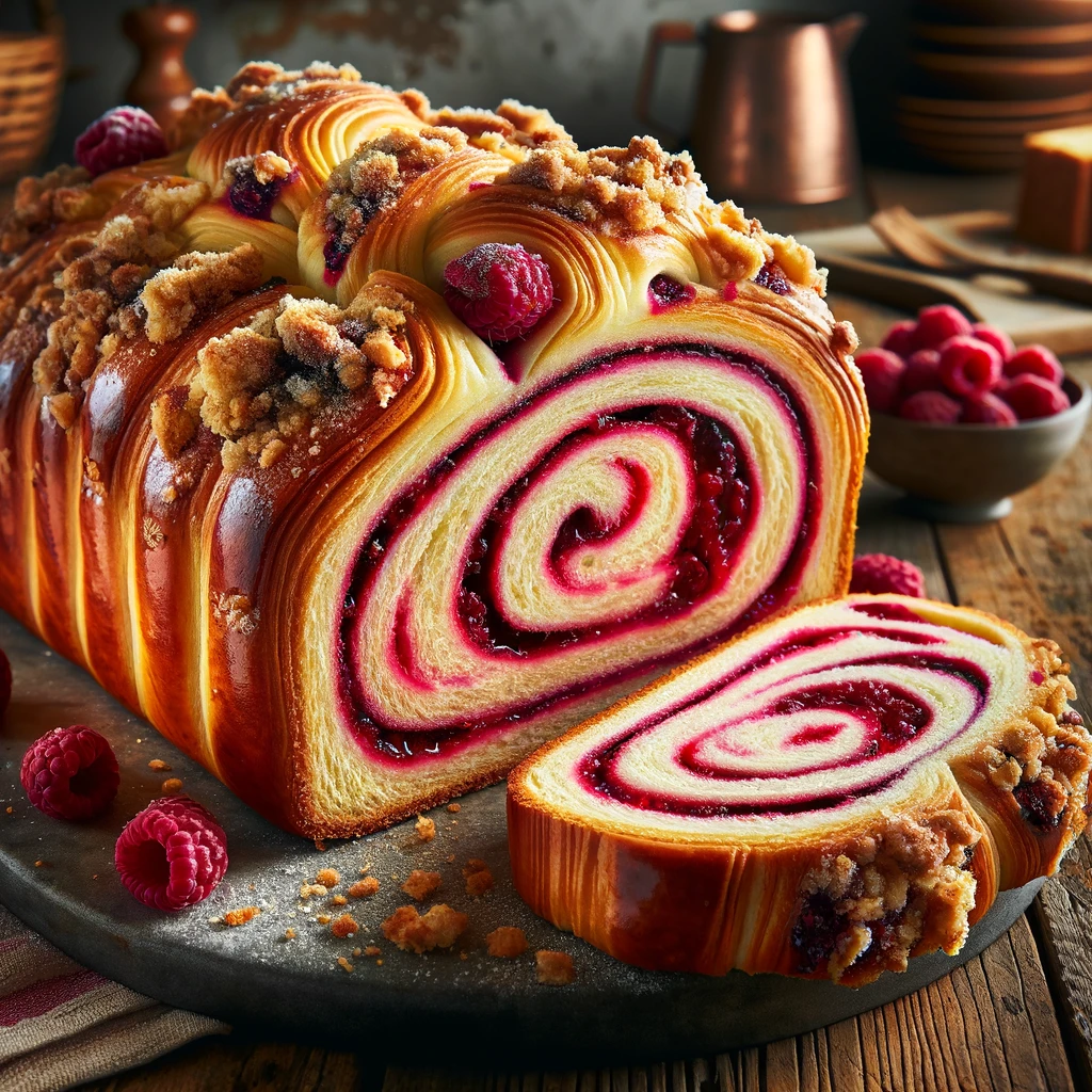 Rasberry Babka