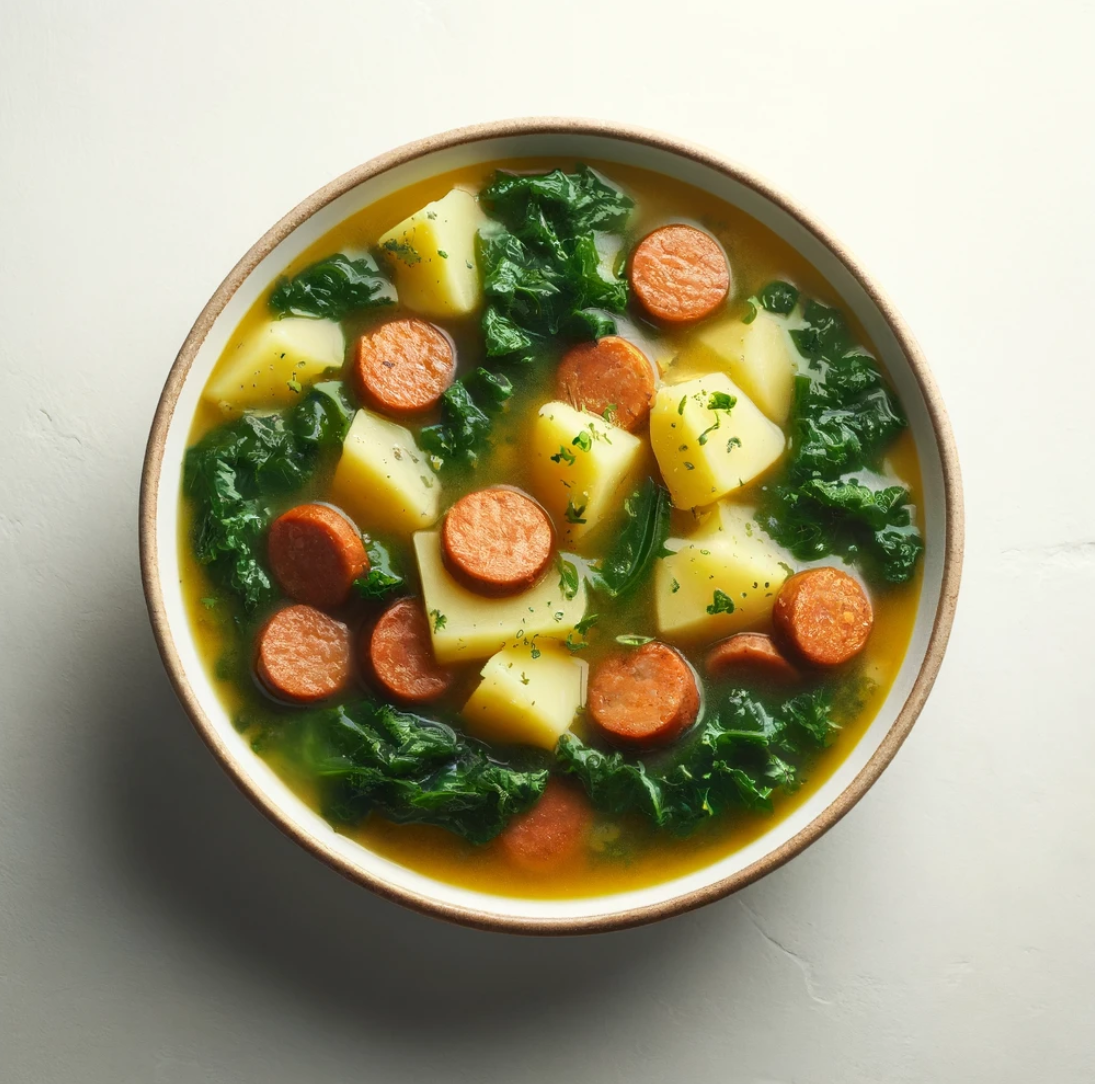 Easy Portuguese Kale Soup