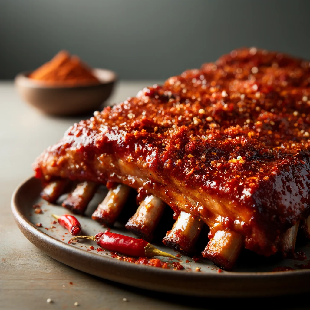 Chili-rubbed Ribs