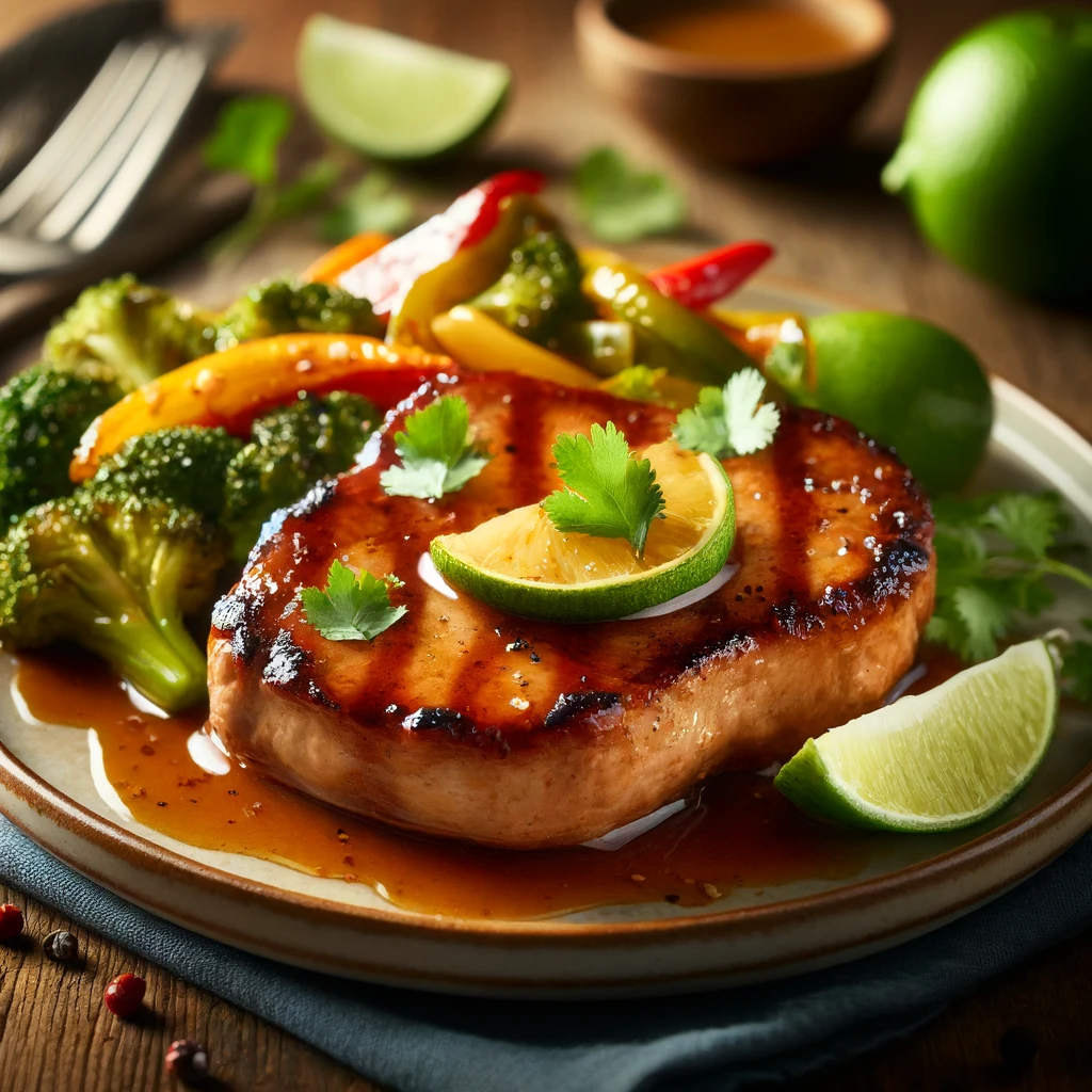 Colorado Honey-Lime Chops