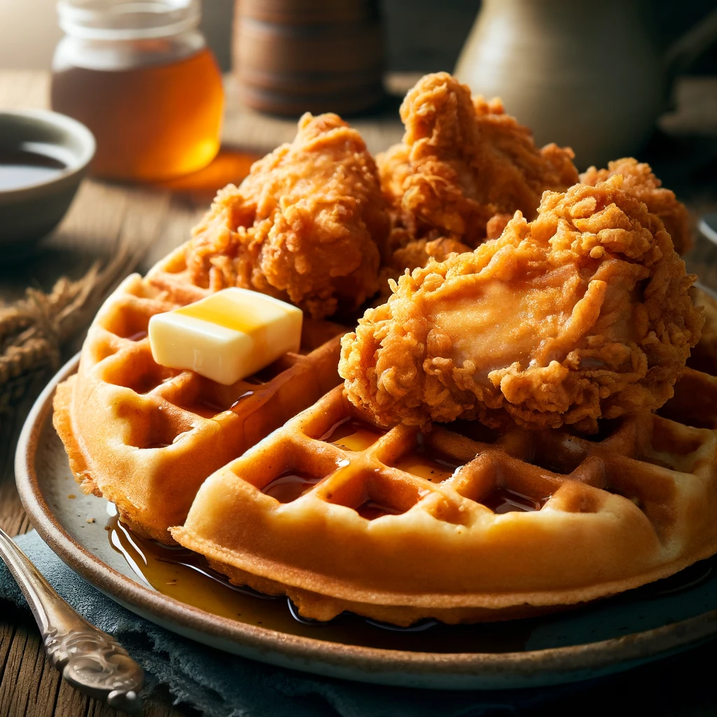COQ's Famous Chicken 'N Waffles