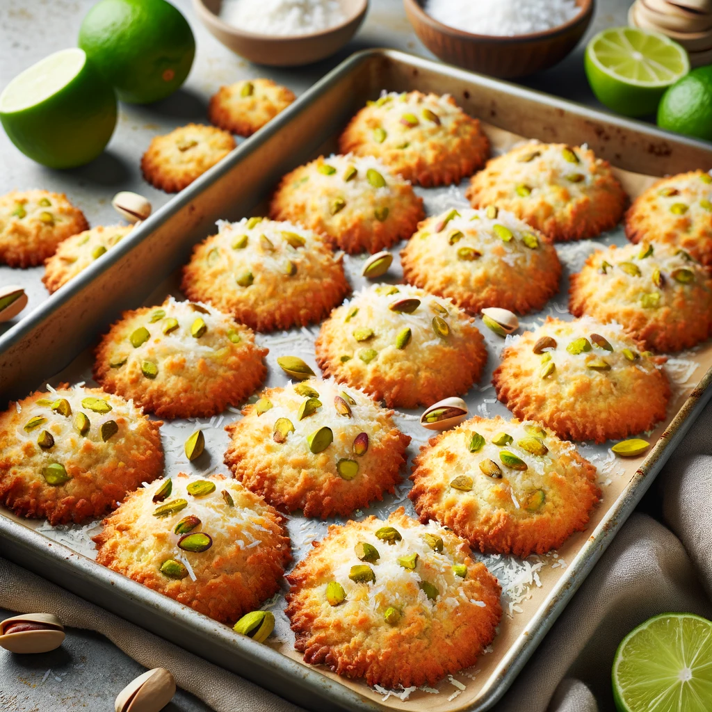 Coco'stachio Cookies