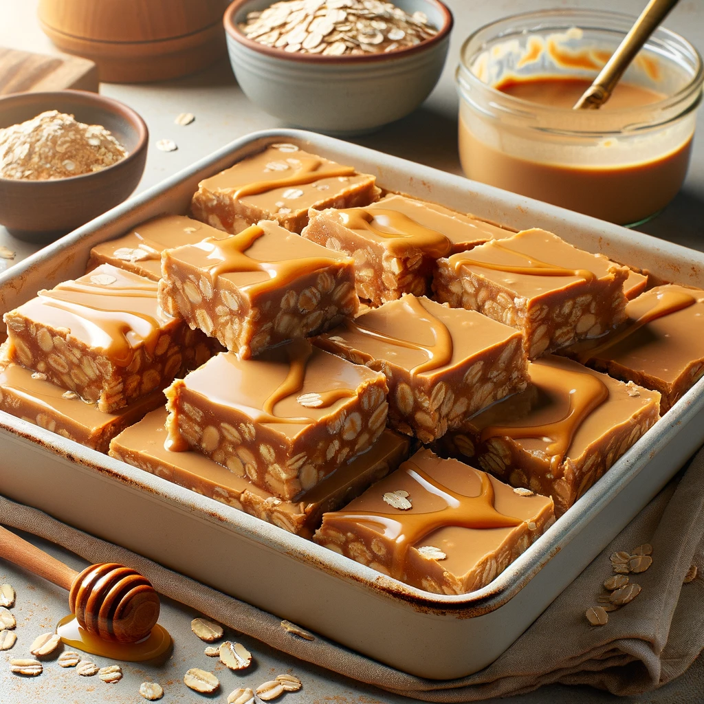 No-Bake Peanut Butter Oat Bars