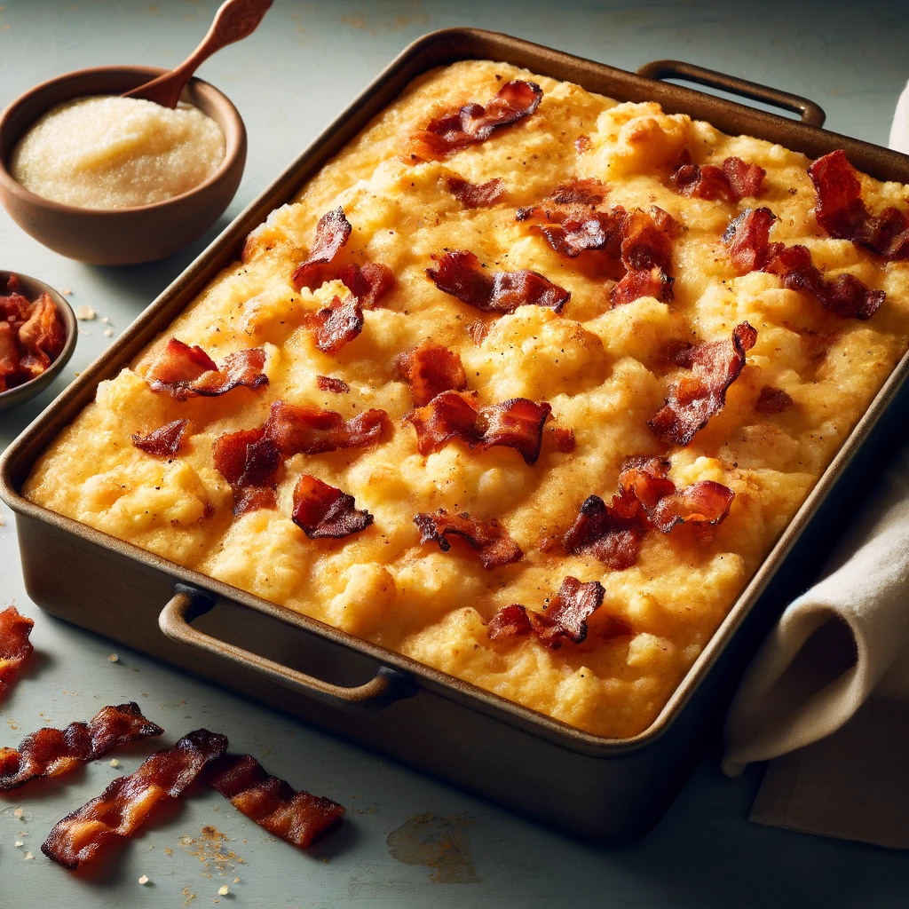 Bacon Maple Grits Puff
