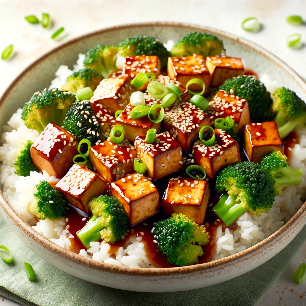 Sesame Tofu & Broccoli