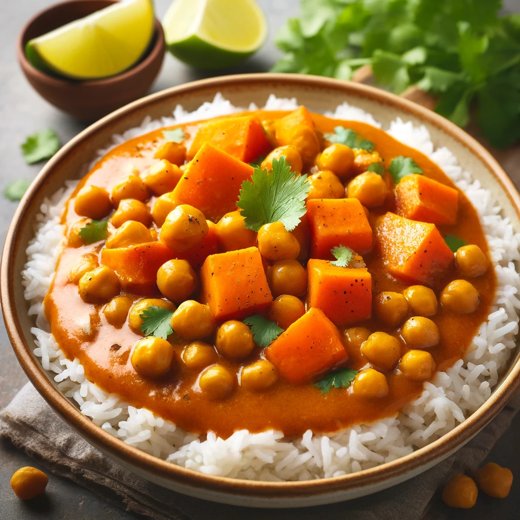 Coco Sweet Potato & Chickpea Curry