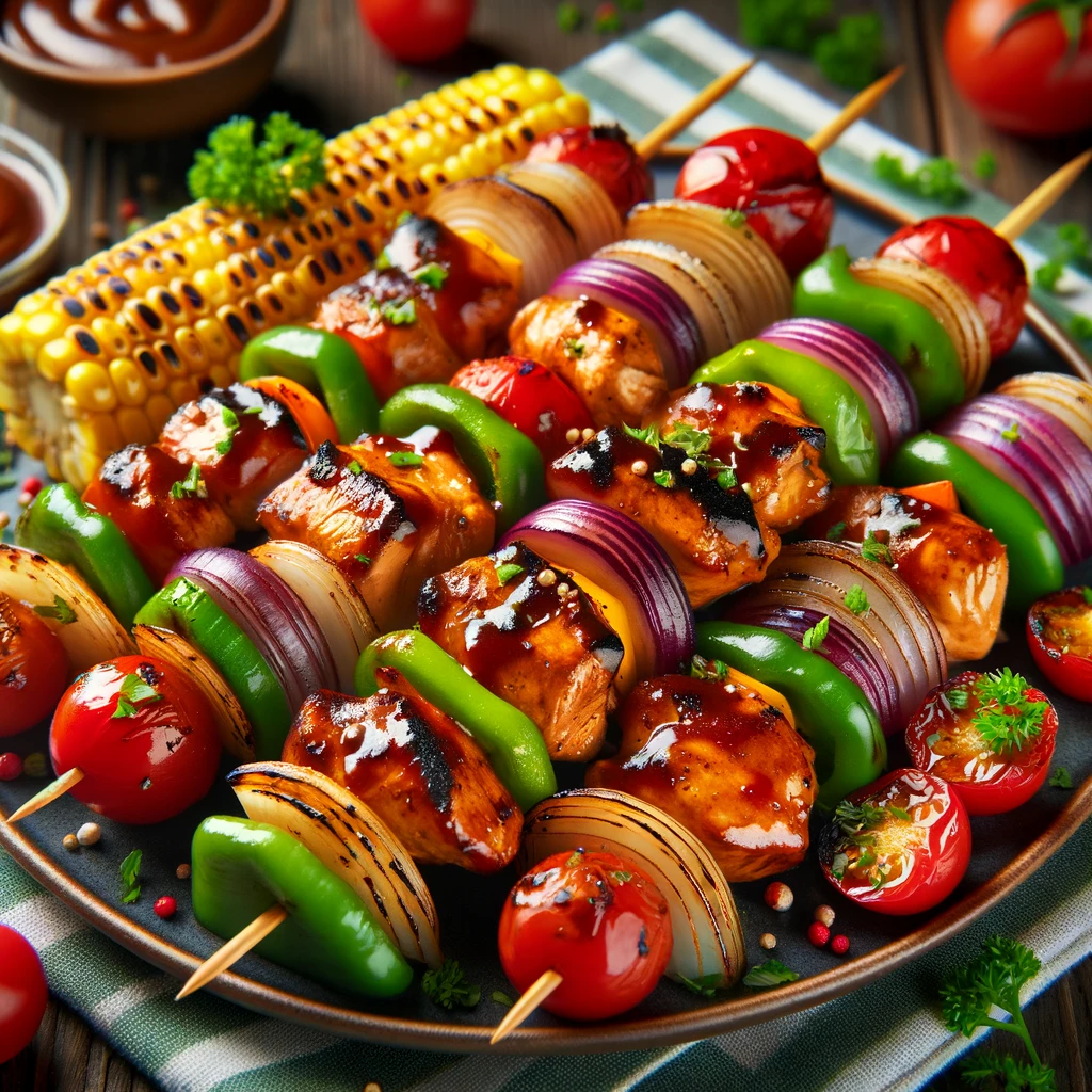 Grilled Vegetable Skewers