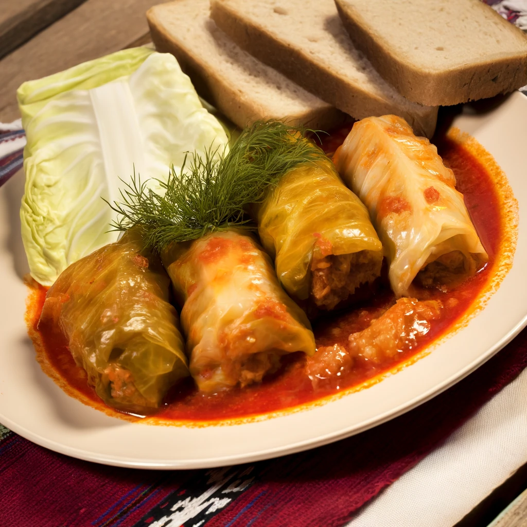 Sarmale (Romanian Stuffed Cabbage)