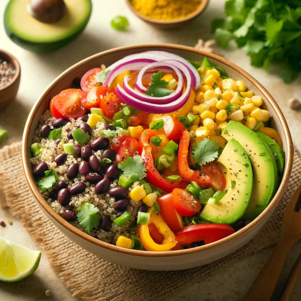 Quinoa Black Bean Salad